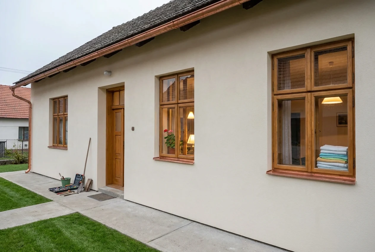 Tentýž dům po opravě fasády